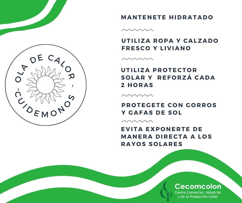 Precauciones ola de calor