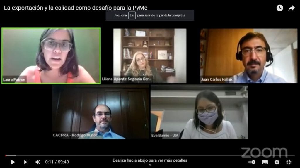 Exportación y Calidad para la PyME