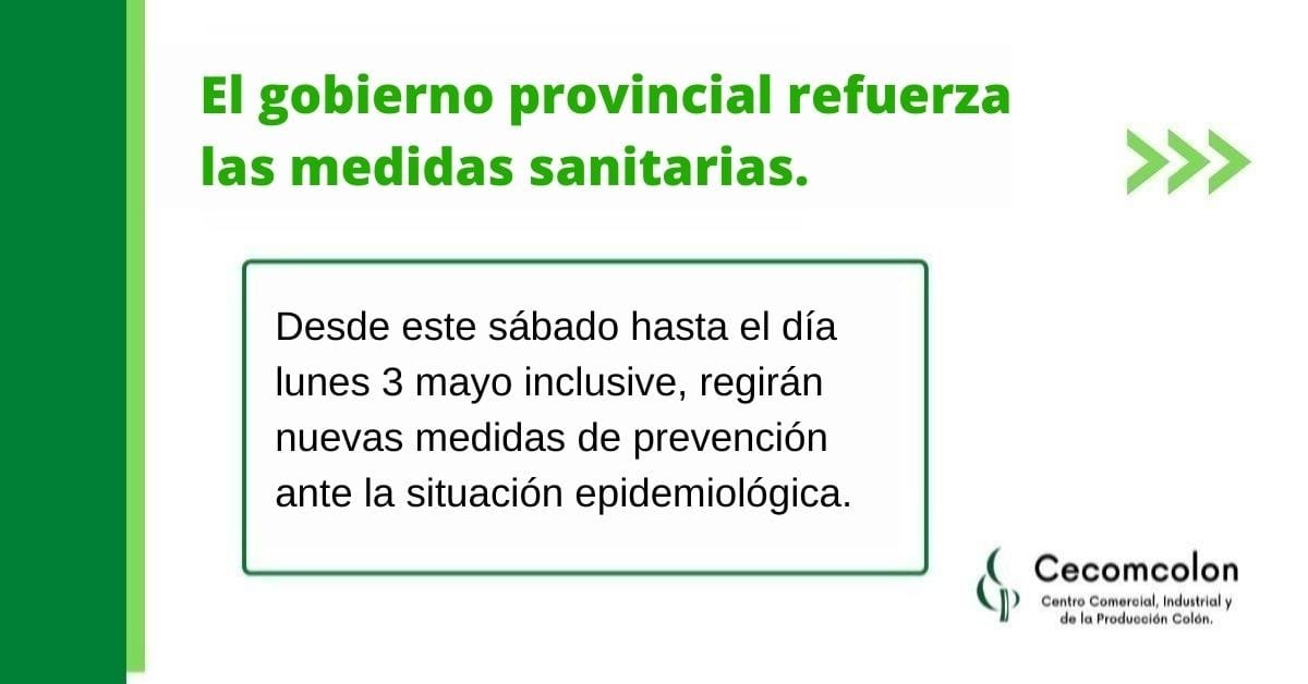 Lee más sobre el artículo La provincia de Entre Ríos refuerza las medidas restrictivas.