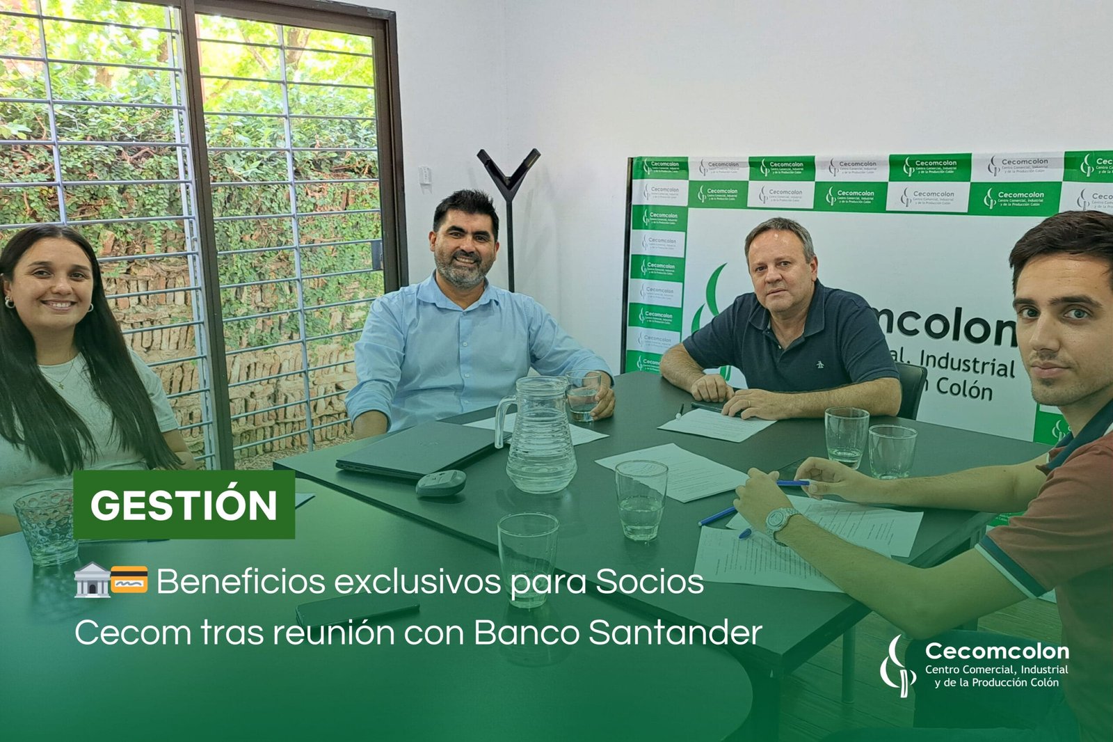 En este momento estás viendo 🏦💳 Beneficios exclusivos para Socios Cecom tras reunión con Banco Santander