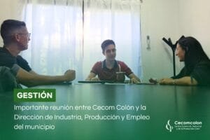 Lee más sobre el artículo Importante reunión entre Cecom Colón y la Municipalidad: participación en la Feria Binacional y nuevos programas de empleo